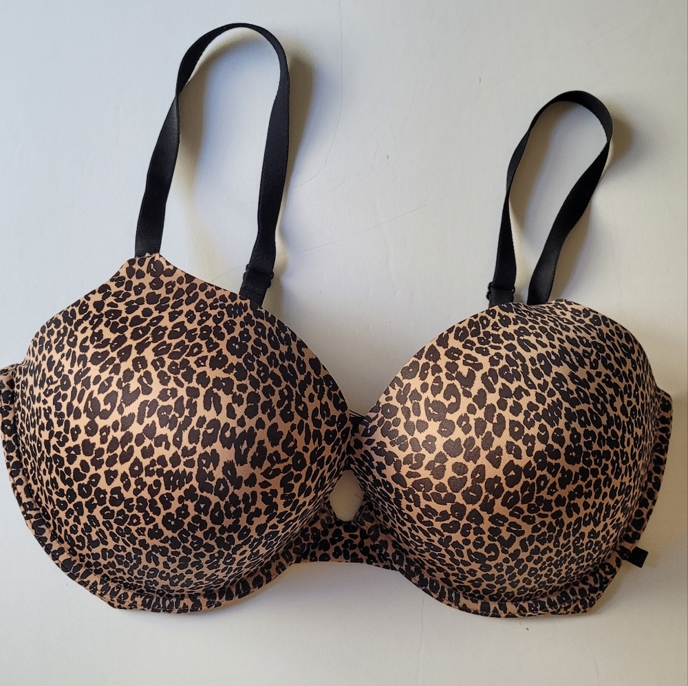 Victoria's Secret Leopard Push Up Bra, 36DDD